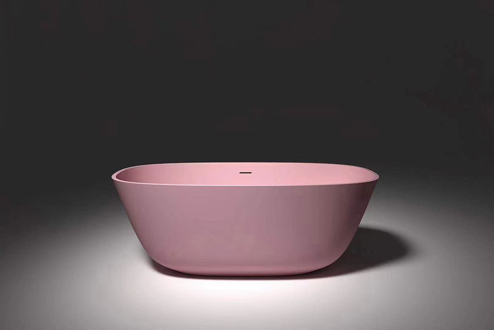 粉色厚邊